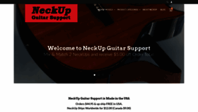 What Neckup.com website looked like in 2019 (4 years ago)