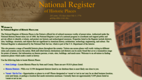 What Nationalregisterofhistoricplaces.com website looked like in 2019 (4 years ago)