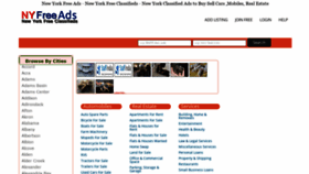 What Nyfreeads.com website looked like in 2019 (4 years ago)