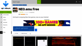 What Neo-emu-free.en.uptodown.com website looked like in 2019 (4 years ago)