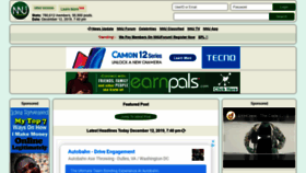 What Nnu.ng website looked like in 2019 (6 years ago)