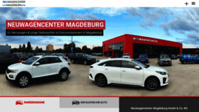 What Neuwagencenter-magdeburg.de website looked like in 2019 (4 years ago)