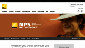 What Nikonpro.com website looked like in 2019 (4 years ago)