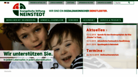 What Neinstedt.de website looked like in 2019 (4 years ago)