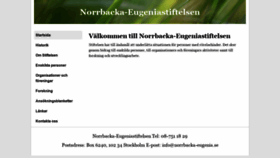 What Norrbacka-eugenia.se website looked like in 2019 (4 years ago)