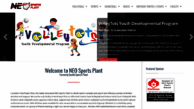 What Neosportsplant.com website looked like in 2019 (4 years ago)