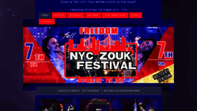 What Nyczoukfestival.com website looked like in 2019 (4 years ago)