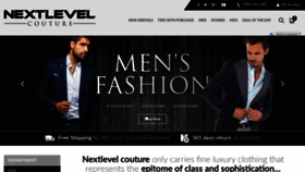 What Nextlevelcouture.com website looked like in 2019 (4 years ago)
