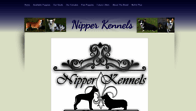What Nipperkennels.com website looked like in 2019 (4 years ago)