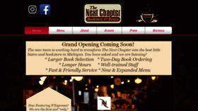 What Nextchapter2.com website looked like in 2019 (4 years ago)