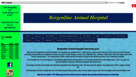 What Northbergenvet.com website looked like in 2019 (4 years ago)