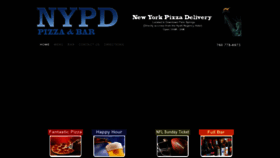 What Nypd-pizza.com website looked like in 2019 (4 years ago)