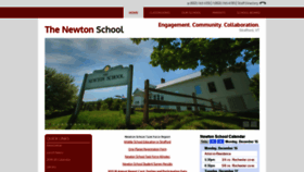 What Newtonschool.org website looked like in 2019 (4 years ago)