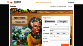 What Nanoferma.draugas.lt website looked like in 2019 (4 years ago)