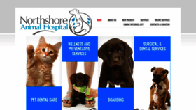 What Northshoreah.com website looked like in 2019 (4 years ago)