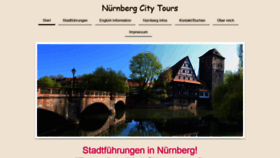 What Nuernberg-city-tours.de website looked like in 2019 (4 years ago)