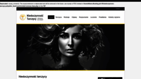 What Niedoczynnosc-tarczycy.pl website looked like in 2019 (4 years ago)
