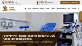 What Naszlekarz.pl website looked like in 2019 (4 years ago)