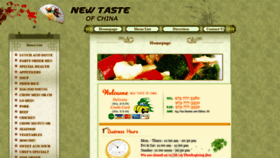 What Newtasteofchina.com website looked like in 2019 (4 years ago)