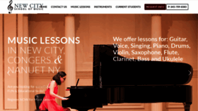 What Newcitymusicschool.com website looked like in 2019 (4 years ago)