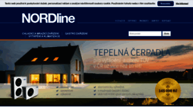 What Nordline.cz website looked like in 2019 (4 years ago)