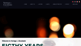 What Nye.com.mx website looked like in 2019 (4 years ago)