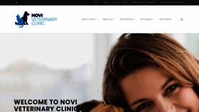 What Novivets.com website looked like in 2019 (4 years ago)
