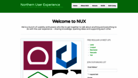 What Nuxuk.org website looked like in 2019 (4 years ago)