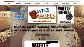 What Natesbagels.com website looked like in 2019 (4 years ago)