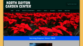 What Northdaytongarden.com website looked like in 2019 (4 years ago)