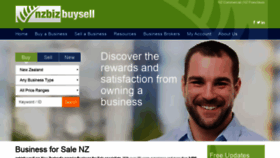 What Nzbizbuysell.co.nz website looked like in 2019 (4 years ago)
