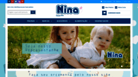 What Nina.ind.br website looked like in 2019 (4 years ago)
