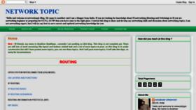 What Networktopic.blogspot.com website looked like in 2019 (4 years ago)