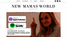 What Newmamasworld.de website looked like in 2019 (4 years ago)