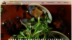 What Nvheritagecatering.com website looked like in 2019 (4 years ago)