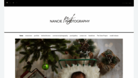 What Nanciejphotography.com website looked like in 2019 (4 years ago)