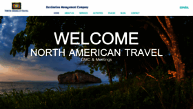 What Northamericantravel.net website looked like in 2019 (4 years ago)
