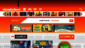 What Nickelodeonafrica.com website looked like in 2019 (4 years ago)