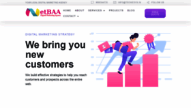What Netbaa.com website looked like in 2019 (4 years ago)