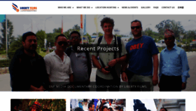 What Nepalfilming.com website looked like in 2019 (4 years ago)