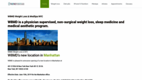 What Nycmedicalweightloss.com website looked like in 2019 (4 years ago)