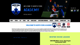 What Northyorkfc.com website looked like in 2019 (4 years ago)