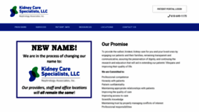 What Nephrodocs.com website looked like in 2019 (4 years ago)