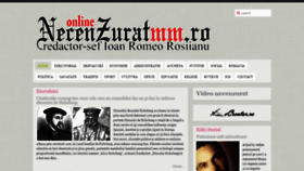 What Necenzuratmm.ro website looked like in 2019 (4 years ago)