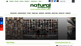 What Naturalcentralpa.com website looked like in 2019 (4 years ago)