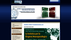 What Neuropsicologia.it website looked like in 2019 (4 years ago)