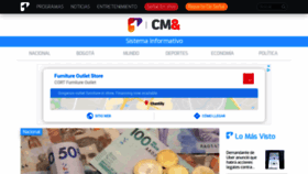 What Noticias.canal1.com.co website looked like in 2019 (4 years ago)