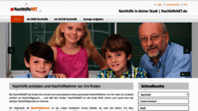What Nachhilfenet.de website looked like in 2019 (4 years ago)