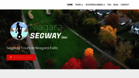 What Niagarasegway.com website looked like in 2019 (4 years ago)