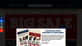 What Nauticalia.com website looked like in 2019 (4 years ago)